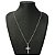 Colar crucifixo inox - Imagem 1