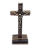 Cruz pedestal madeira medio - Imagem 1