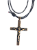 Cordão com crucifixo ouro velho - Imagem 2