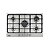 Cooktop a Gás Tramontina New Penta em Aço Inox e Trempes em Ferro Fundido com Acendimento Superautomático 5 Queimadores - Imagem 1