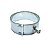 Resistência Elétrica Coleira Mica Injetora 240X100MM 2400W 220V Conector Porcelana Duplo - Imagem 3