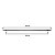 Resistência Elétrica Reta Palito Estufa de Salgado 200W 127V 6,5X240MM - Imagem 2