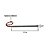 Resistência Elétrica Cartucho Seladora 9,5mmX170MM 200W 220V AC KL - Imagem 2