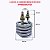 Resistência Elétrica  Circular Hidro Sinapse 5000W 220V - Imagem 2