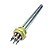 Resistência Rosca 1.1/2" U3 8,2X400MM 9000W 220V - Imagem 1