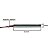 Resistência Elétrica Cartucho Seladora 14X125MM  300W 220V AC KL - Imagem 2