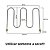 Resistência Elétrica Para Sauna Seca 280MM 2000W 220V - Imagem 2