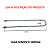 Resistência Tipo U Balcão Térmico Self Service 450mm 3500w 220v - Imagem 2