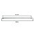 Resistência Elétrica Reta Para Forno 500W 220V 6,5X427MM - Imagem 2