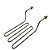 Resistência Fritadeira Cadeirinha Ital 3 Voltas 220v 3000w - Imagem 3