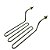Resistência Fritadeira Cadeirinha Ital 3 Voltas 220v 3000w - Imagem 3