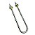 Resistência Tipo U  Mesa Quente Banho Maria 200mm 500w 220v - Imagem 3