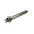 Resistência Rosca Boiler Niquelada 1. 1/4' U2 250MM 1500W 127V - Imagem 1