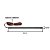 Resistência Elétrica Cartucho Seladora 12X280MM 700W 220V AC KL - Imagem 2