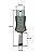 Plug Tomada Ferro Aluminio Alta Temperatura 500ºC 35A 220/600V - Imagem 2