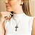 Pingente crucifixo conexo vazado Ref. 85310 - Imagem 2