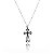 Pingente crucifixo conexo vazado Ref. 85310 - Imagem 1