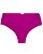 Calcinha de Biquini Hot Pants Cintura Alta Purple Atoalhado - Imagem 6