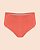 Calcinha de Biquíni Cintura Alta Hot Pants Rosa Escuro Suede - Imagem 1
