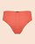 Calcinha de Biquíni Cintura Alta Hot Pants Rosa Escuro Suede - Imagem 2