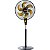 Ventilador Coluna 40cm Delfos TS+Preto/Dourado-Mallory - Imagem 1