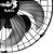 Ventilador de Parede Tufão M2 50cm Bivolt - Hot Sat - Imagem 2