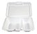 Estojo De Isopor 2 Divisórias 1000ml M121 200 Unidades - Imagem 1