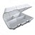 Marmitex De Isopor 3 Divisórias 1390ml M132 100 Unidades - Imagem 2