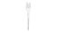 Garfo Sobremesa Cristal 20x50 Unidades - Imagem 1
