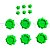 Nemesis kit de Base Slime + Tokens slime para tabuleiro de jogador - Imagem 4