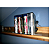 Aparador De Livros Suporte Bibliocanto Portal Dimensão Galaxia 2 Peças - Imagem 2