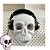 Suporte Headphone Headset Porta treco Torre de dados Crânio - Imagem 4