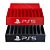 Suporte Organizador Porta jogos Playstation Ps5 Capacidade 10 Jogos - Imagem 2