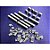 Kit com 162 paredes muros para Massive Darkness 2  RPG board game - Imagem 6