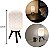 Abajur Luminária Minimalista de Mesa - Imagem 1