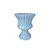 Vaso Espanha Pequeno Porcelana Azul Bebê Decorativo Flores - Imagem 3