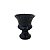 Vaso Espanha Pequeno Porcelana Preto Decorativo Flor Natural - Imagem 8