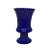 Vaso Espanha Grande Porcelana Azul Marinho Decorativo Flores - Imagem 4