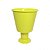 VASO DE METAL CONE AMARELO CLARO - Imagem 4