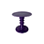 Kit Festa Mosaico Roxo Peças Decorativas Mesa Só Boleiras - Imagem 2