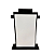 DISPLAY MDF PREDIO RETANGULAR PRETO - Imagem 3