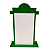 DISPLAY MDF PREDIO REDONDO VERDE - Imagem 3
