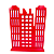 DISPLAY MDF PREDIO TRIPLO VERMELHO - Imagem 1