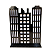 DISPLAY MDF PREDIO TRIPLO PRETO - Imagem 1