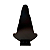 DISPLAY MDF CONE DE TRANSITO PRETO-AMARELO - Imagem 3