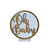 DISPLAY MDF OH BABY BRANCO-DOURADO - Imagem 1