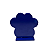 DISPLAY MDF PATINHA AZUL ROYAL - Imagem 2