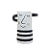 VASO FACE CERAMICA - Imagem 1