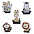 Kit Display Adesivo Decorativo Safari Placa Totem De Mdf - Imagem 1