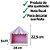 Mini Tenda Circo Rosa Bebê Branco Festa Decoração MDF - Imagem 3